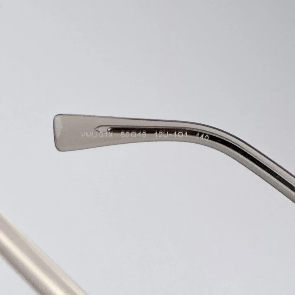 Miu Miu MU01XV 12U1O1 BRAND NEW Eyeglasses  Hemp Trasparent Oval Unisex - Picture 9 of 10